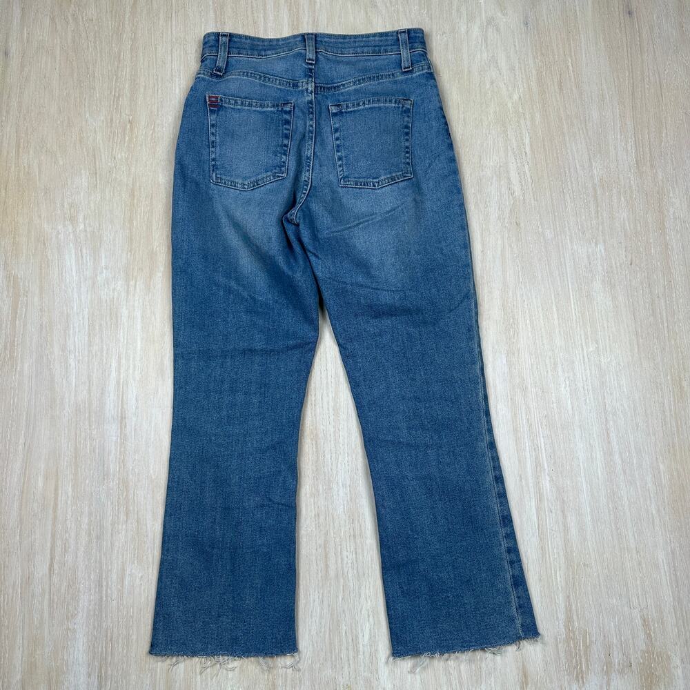BDG Urban Outfitters High Rise Crop Kick Flare Casual Denim Edgy Grunge Jeans 27 - Picture 12 of 16